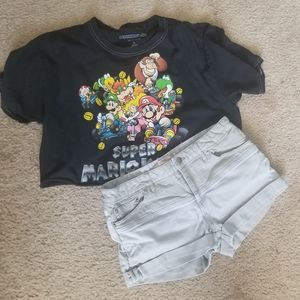 Super Mario Kart Crop Top